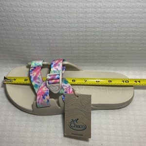 ⚓️NWT Chaco Tie Dye Slip Ons Slides Sandals outdoors Women